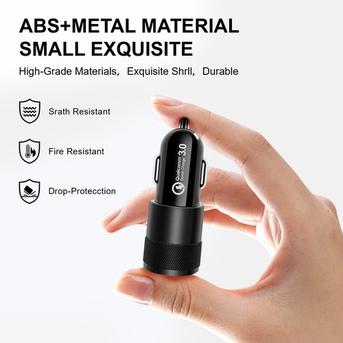 Fast PD Car Charger USB And Type C For Apple iPhone 16 15 14 13 Plus Pro Max - Picture 8 of 20