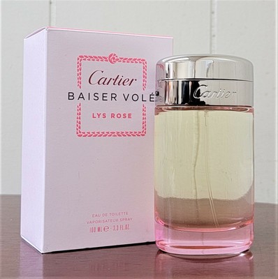 Cartier Baiser Vole Lys Rose by Cartier 3.3 oz / 100 ml spy Edt Perfume  Woman | eBay