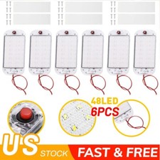 For Trailer Camper Rv 6 Pack 12v Led Rv Ceiling Dome Light Led Interior Lighting For Trailer Camper Rv 6 Pack 12v Led Rv Ceiling Dome Light Led Interior Lighting
