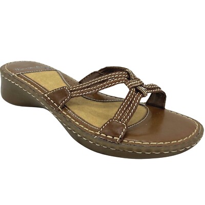 Thom mcAn brown sandals. s-l400.jpg main image 2