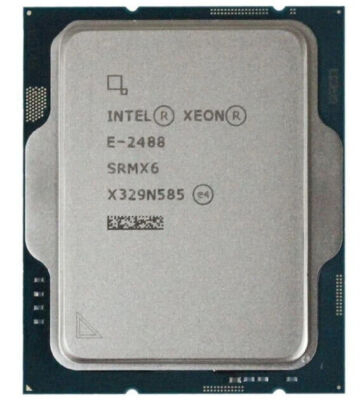 Intel Xeon E-2488 3.2 Ghz 8C/16T, 24M, 95W TDP FCLGA1700 CPU Full Version-
