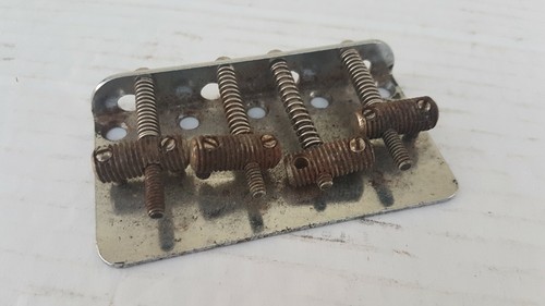 1963 FENDER JAZZ BASS BRIDGE USA - 第 6/6 張圖片