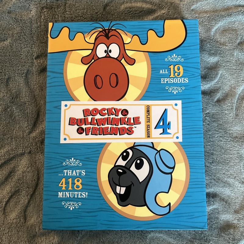 Rocky  Bullwinkle  Friends: Complete Season 4 (DVD, 2010, 2-Disc Set)