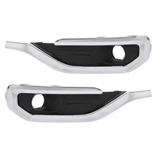 Fog Light Trim Bezels Cover Passenger & Driver Side For GMC Acadia 2017 18 2019