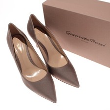 Gianvito Rossi NWB Gianvito 70 Lycra Heels/Pumps Size 39.5 US 9.5 in Umber Brown