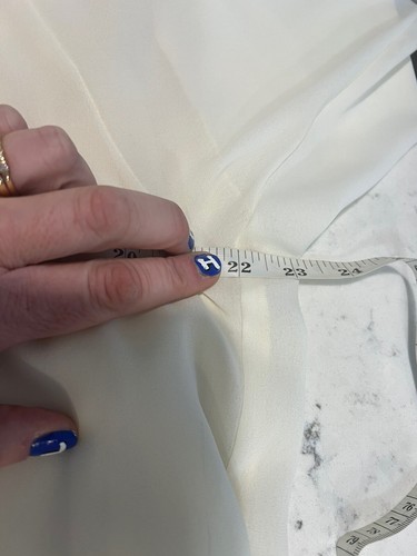 Vintage Drop Waste Ivory 1920's Style Bridal Dress by Ursula of Switzerland - Afbeelding 5 van 5