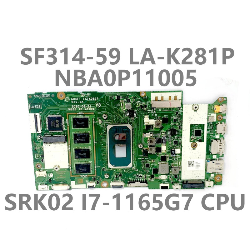 For Acer SF314-59 NBA0P11005 GH4FT LA-K281P Quality For Acer SF314-59 NBA0P11005 GH4FT LA-K281P Quality