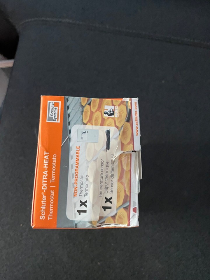 Schluter ditra heat non programmable thermostat eBay