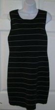 Theory sweater dress, black, size L