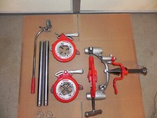 RIDGID 300 Carriage, 360 cutter, 341 reamer, 2 univ. die head  rigid refurbished