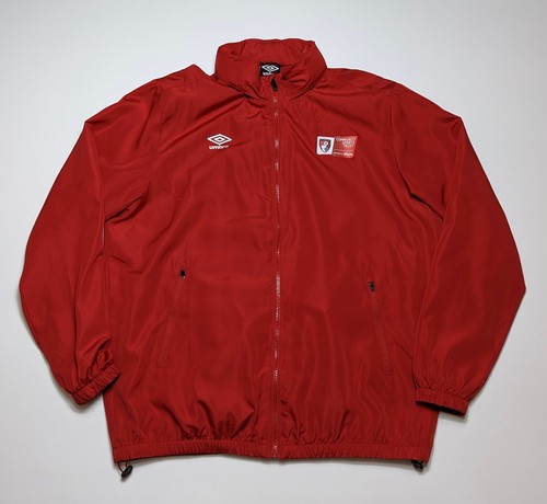 BOURNEMOUTH Umbro Training Red Jacket Windbreaker Size L