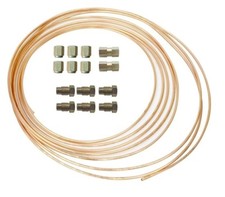 For Ford Fiesta V 01- BRAKE 25ft Pipe Repair JOINER MALE ENDS FEMALE COPPER