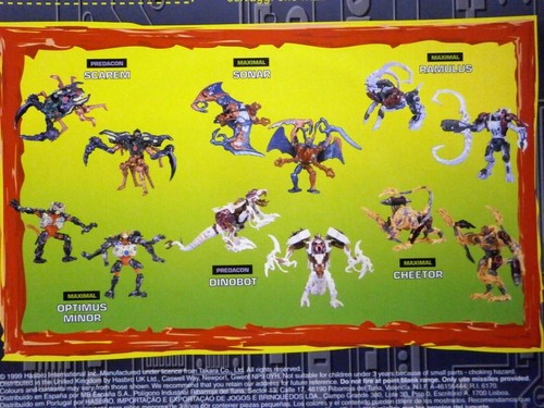 BEASTWARS TRANSFORMERS TRANSMETALS PREDACON SCAREM MOSC Hasbro 1999 Vintage - Picture 10 of 16