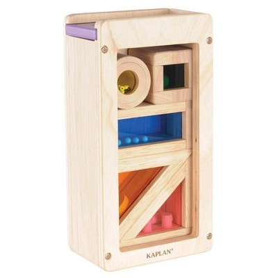 Guidecraft Rainbow Sound Blocks - 5 Pieces