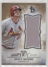 2015 Topps Triple Threads Unity Single Jumbo Relics Sepia 17/27 Matt Adams 2r8