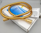 MX Gold Plated 1.5m Metal Shower Hose