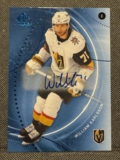 2025-26 SP GAME-USED WILLIAM KARLSSON Blue Auto
