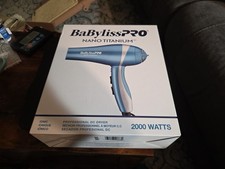 NIB - BaBylissPRO Nano Titanium Professional 2000 Watt Hair Dryer  BNT5548