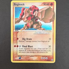 Pokémon Regirock Gold Star 91/92 ENG 