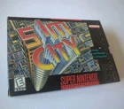 SimCity, 1991, SNES, NEAR-MINT CIB Complete w/ 2 Manuals! AUTHENTIC, WORKS
