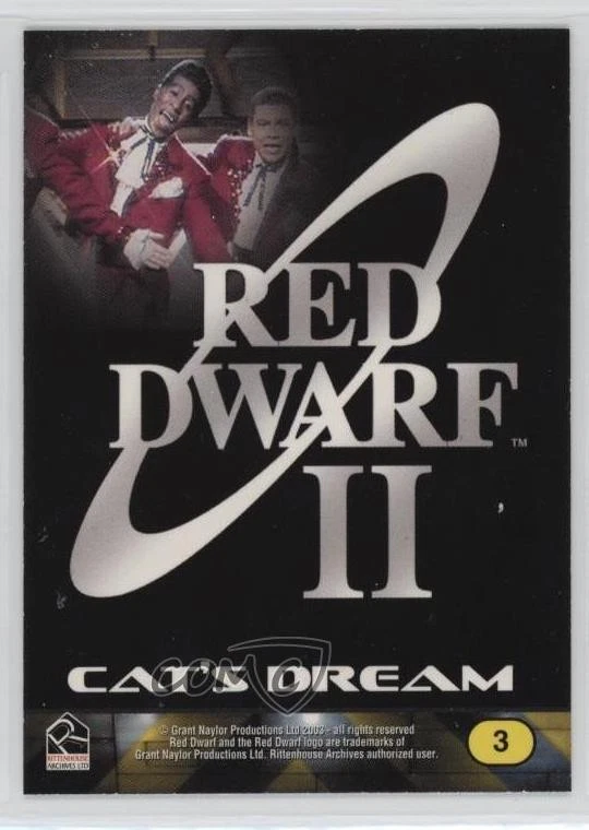 2002 Rittenhouse Red Dwarf II Preview Pack Cat's Dream #3 0b0g - Image 2 of 3