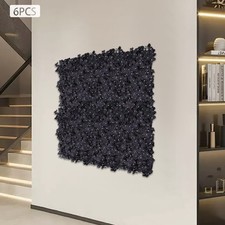 6PCS Artificial Flower Wall Panels for Wedding Garden Decor Backdrop 60 40cm