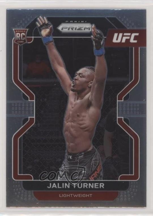 2022 Panini Prizm UFC Jalin Turner #164 0f72