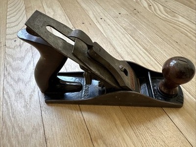 NICE Antique STANLEY BAILEY Plane #4   Vintage Woodworking Plane   USA