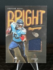 2023 PANINI LUMINANCE #BB-15 TREYLON BURKS BRIGHT BEGINNINGS PATCH 