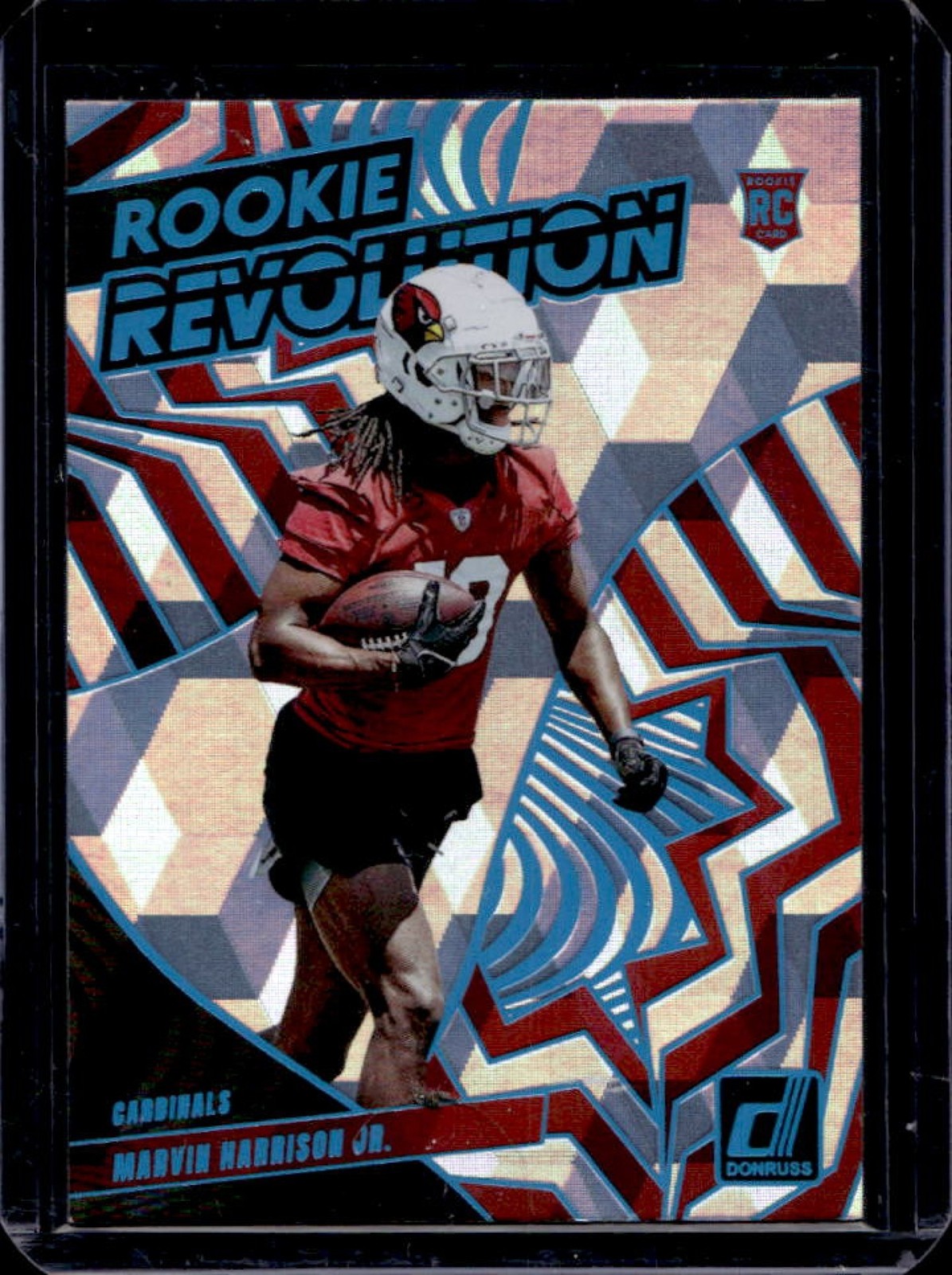 2024 Donruss Marvin Harrison Jr. Rookie Revolution RC Cubic #41/50 Cardinals
