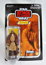 Star Wars Attack of the Clones Vintage Collection VC35 Mace Windu Figure Unpunch