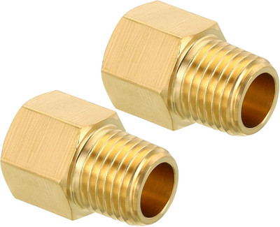 1/4 NPT Stecker x 1/4 NPT Weiblich Messing Rohrverschraubung Sechskant Reduziers