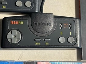 TURBO GRAFX 16 CONSOLE SYSTEM 7 VIDEO GAMES BUNDLE LOT FANTASY ZONE PACLAND CIB