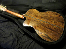 Cort Gold OC6 solid Bocote acoustic/electric guitar with Fishman  case- mint