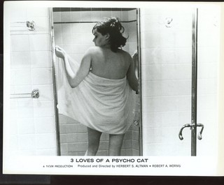 3 LOVES of a PSYCHO CAT Original 1968 Risqué 8 x 10 Sexploitation Still vv