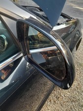 Audi Convertible 2010 metallic black driver side mirror