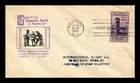 US COVER PRINTING 300TH ANNIVERSARY FIRST DAY ISSUE SCOTT 857 IOOR CACHET