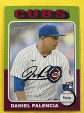 Daniel Palencia 2024 Topps Heritage Rookie Card #491 CUBS (Base). rookie card picture