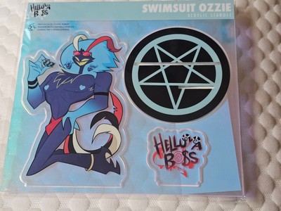 Helluva Boss Summer 2024 Swimsuit Ozzie Rainbow Acrylic Standee