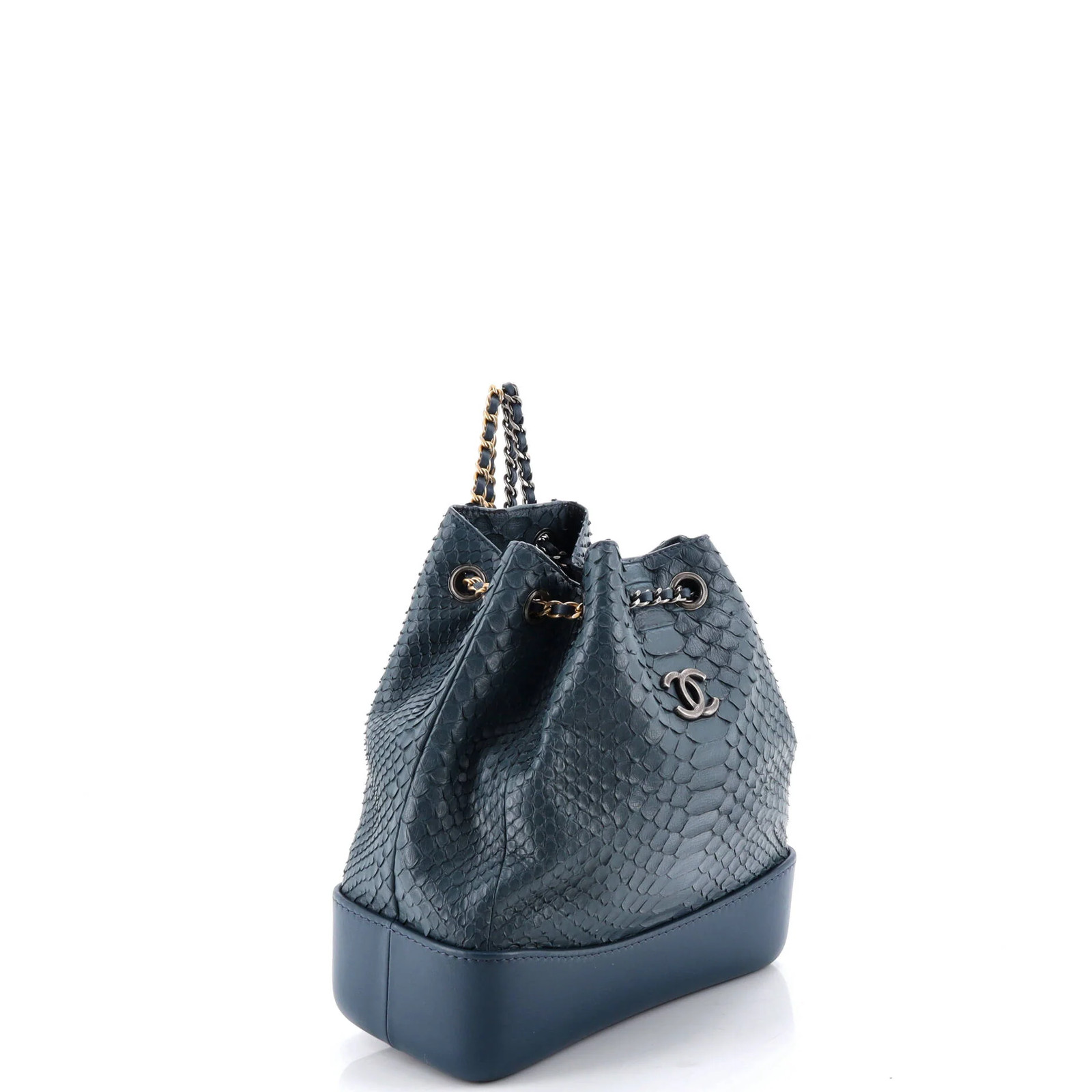 Chanel Gabrielle Backpack Python Small - image 2