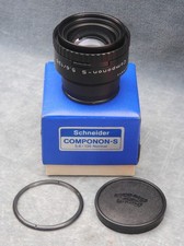 SCHNEIDER-KREUZNACH COMPONON-S f5.6 135MM ENLARGING LENS FOR 4X5 W/RING BOX