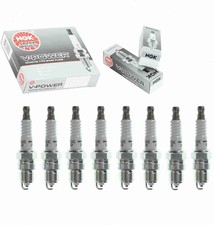 8 pc NGK V Power Spark Plugs compatible with Chevrolet Silverado 5.7L V8 1995