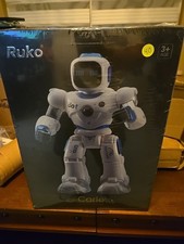 Ruko 1088 Smart Robot for Kids, Large Programmable Interactive RC Robot w Voice