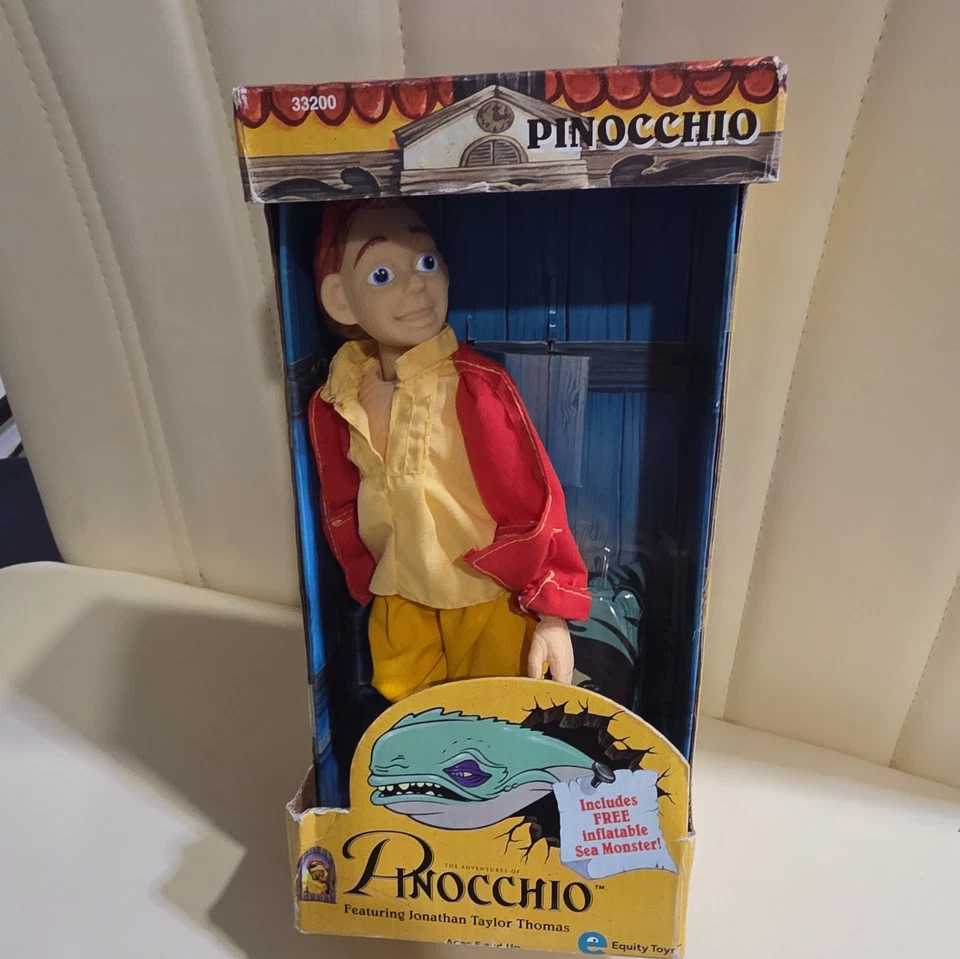 1996 EQUITY TOYS PINOCCHIO--NEW IN BOX - Image 2 of 4