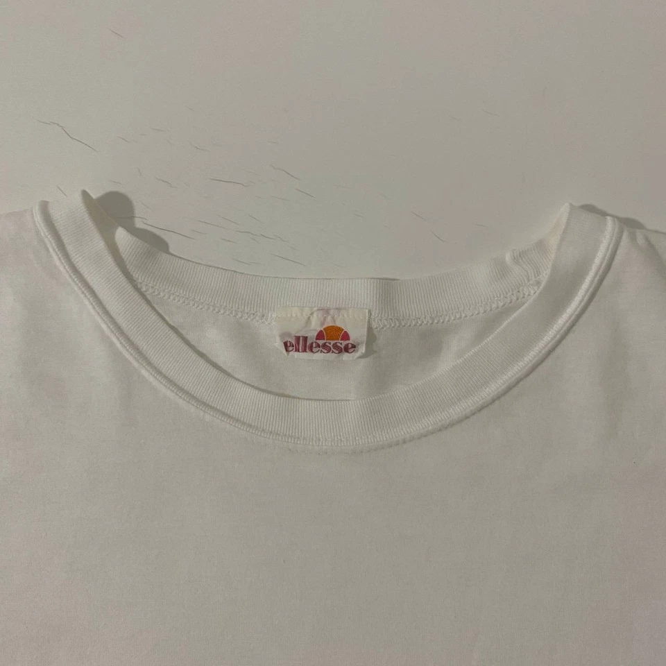 Vintage Ellesse men white tshirt  - Image 2 of 4