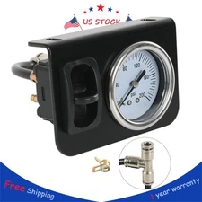 Single Air Gauge Control Kit For In-Cab Air Suspension System with Paddle Switch