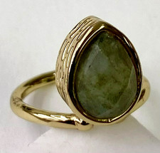 QVC Samantha Wills 'Here Comes the Sun' Labradorite Petite Ring Size 7