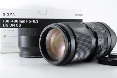 [BOÎTE PROCHE DU NEUF] SIGMA 100-400mm F/5-6.3 DG DN OS SONY E mount From JAPAN - Photo 1/4