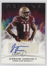 2022 Panini Chronicles Draft Picks Origins Rookie Jermaine Johnson II Auto 0s1o