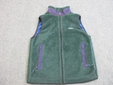 Vintage Patagonia Retro X Vest Mens Medium Green PEF Windproof Fleece USA Made